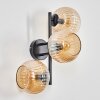 Koyoto kullampa, Vägglampa Amber, 3-ljuskällor