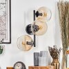 Koyoto kullampa, Vägglampa Amber, Klart, 3-ljuskällor
