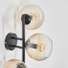 Koyoto kullampa, Vägglampa Amber, Klart, 3-ljuskällor