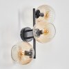 Koyoto kullampa, Vägglampa Amber, Klart, 3-ljuskällor