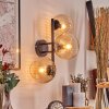 Koyoto kullampa, Vägglampa Amber, Klart, 3-ljuskällor