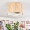 Bongal Taklampa Beige, Naturfärger, 1-ljuskällor