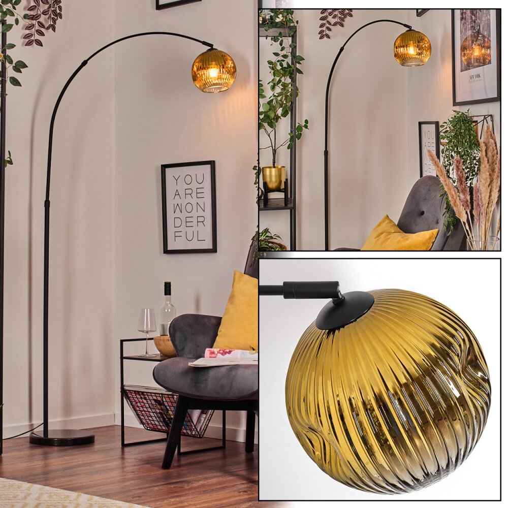 Ripoll Golvlampa Svart, 1-ljuskällor main product photo