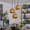 Koyoto Pendellampa, kullampa, Pendellampa Cluster 30 cm Guld, 3-ljuskällor