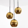Koyoto Pendellampa, kullampa, Pendellampa Cluster 30 cm Guld, 3-ljuskällor