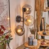 Koyoto kullampa, Vägglampa Amber, Klart, Rökfärger, 3-ljuskällor