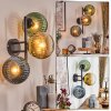 Koyoto kullampa, Vägglampa Blå, Guld, Grön, Klart, 3-ljuskällor