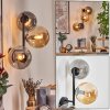 Gastor kullampa, Vägglampa Amber, Rökfärger, 3-ljuskällor