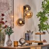 Gastor kullampa, Vägglampa Amber, Rökfärger, 3-ljuskällor