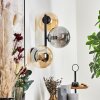 Gastor kullampa, Vägglampa Amber, Rökfärger, 3-ljuskällor