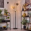 Ripoll kullampa, Golvlampa Amber, Klart, Rökfärger, 3-ljuskällor