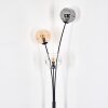 Ripoll kullampa, Golvlampa Amber, Klart, Rökfärger, 3-ljuskällor