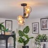 Ripoll Taklampa, kullampa Amber, Klart, Rökfärger, 4-ljuskällor