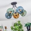 Ripoll Taklampa, kullampa Blå, Guld, Grön, 5-ljuskällor