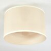 Bassagoda Taklampa Beige, Vit, 1-ljuskällor