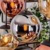 Gastor Pendellampa, kullampa, Pendelbelysning Amber, Krom, Kopparfärg, Rökfärger, 6-ljuskällor