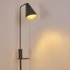 Terwispel Golvlampa, Läslampa Antracit, Grått, Svart, 1-ljuskällor