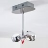 Florenz Taklampa LED Krom, 2-ljuskällor