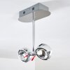 Florenz Taklampa LED Krom, 2-ljuskällor