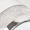 Morges Taklampa, Takstrålkastare LED Krom, 3-ljuskällor