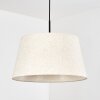Bassagoda Pendellampa, Pendelbelysning Beige, Vit, 1-ljuskällor