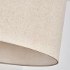 Flemming Pendellampa, Pendelbelysning Beige, Vit, 1-ljuskällor