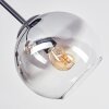 Koyoto Taklampa, kullampa 42 cm Amber, Klart, Rökfärger, 3-ljuskällor