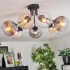 Koyoto Taklampa, kullampa 82 cm Amber, Klart, Rökfärger, 7-ljuskällor