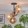 Koyoto Taklampa, kullampa 32 cm Klart, Rökfärger, 4-ljuskällor