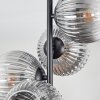Koyoto Taklampa, kullampa 32 cm Klart, Rökfärger, 4-ljuskällor