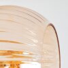Koyoto Taklampa, kullampa Amber, 4-ljuskällor