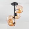 Koyoto Taklampa, kullampa Amber, 4-ljuskällor