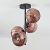 Koyoto Taklampa, kullampa Kopparfärg, 4-ljuskällor