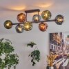 Ripoll Taklampa, kullampa Blå, Grön, Kopparfärg, 8-ljuskällor