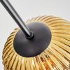 Ripoll Taklampa, kullampa Krom, Guld, Klart, Kopparfärg, Rökfärger, 7-ljuskällor