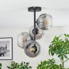 Ripoll Taklampa, kullampa Klart, Rökfärger, 4-ljuskällor