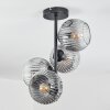 Ripoll Taklampa, kullampa Klart, Rökfärger, 4-ljuskällor