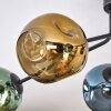 Ripoll Taklampa, kullampa Blå, Guld, Grön, 6-ljuskällor