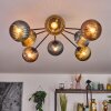 Koyoto Taklampa, kullampa 85 cm Blå, Guld, Kopparfärg, 8-ljuskällor