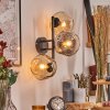 Ripoll kullampa, Vägglampa Amber, Klart, Rökfärger, 3-ljuskällor