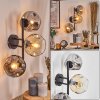 Ripoll kullampa, Vägglampa Amber, Klart, Rökfärger, 3-ljuskällor