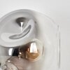 Ripoll kullampa, Vägglampa Amber, Klart, Rökfärger, 3-ljuskällor