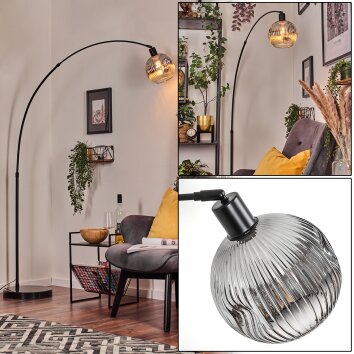 Ripoll Golvlampa Svart, 1-ljuskällor Ripoll Golvlampa Svart, 1-ljuskällor