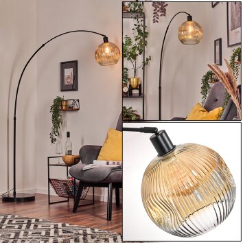 Ripoll Golvlampa Svart, 1-ljuskällor