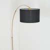 Bassagoda Golvlampa Mässing, Svart, 1-ljuskällor