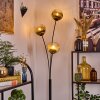 Koyoto kullampa, Golvlampa Guld, Klart, 3-ljuskällor