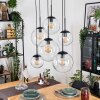 Gastor Pendellampa, kullampa, Pendelbelysning Klart, 6-ljuskällor