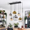 Gastor Pendellampa, kullampa, Pendelbelysning Amber, Guld, Klart, Rökfärger, 6-ljuskällor