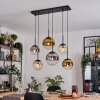 Gastor Pendellampa, kullampa, Pendelbelysning Amber, Guld, Klart, Rökfärger, 6-ljuskällor