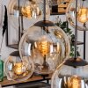 Gastor Pendellampa, kullampa, Pendelbelysning Amber, Klart, 6-ljuskällor